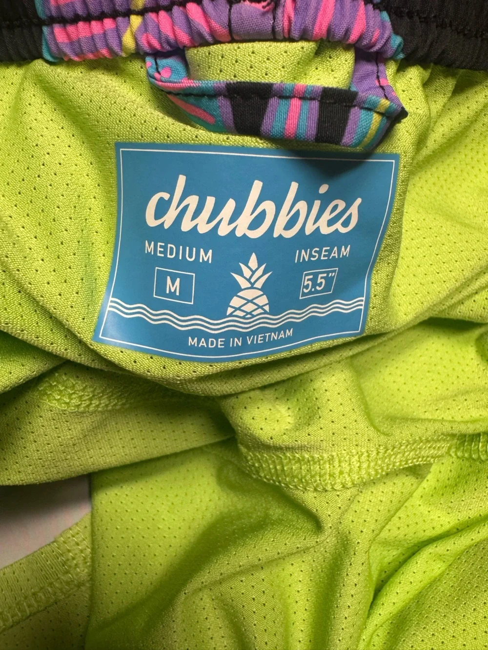Chubbies Men’s Classic 5.5” Inseam Swim Trunks